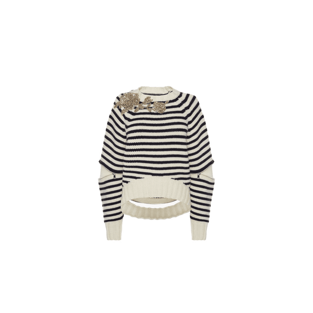 printed sweater
